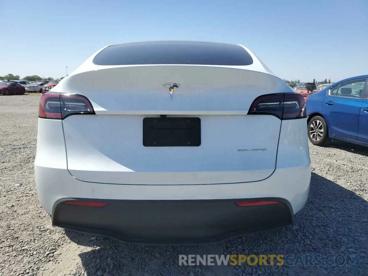 6 fotografías del automóvil dañado 7SAYGDEE1PF903976 TESLA MODEL Y 2023