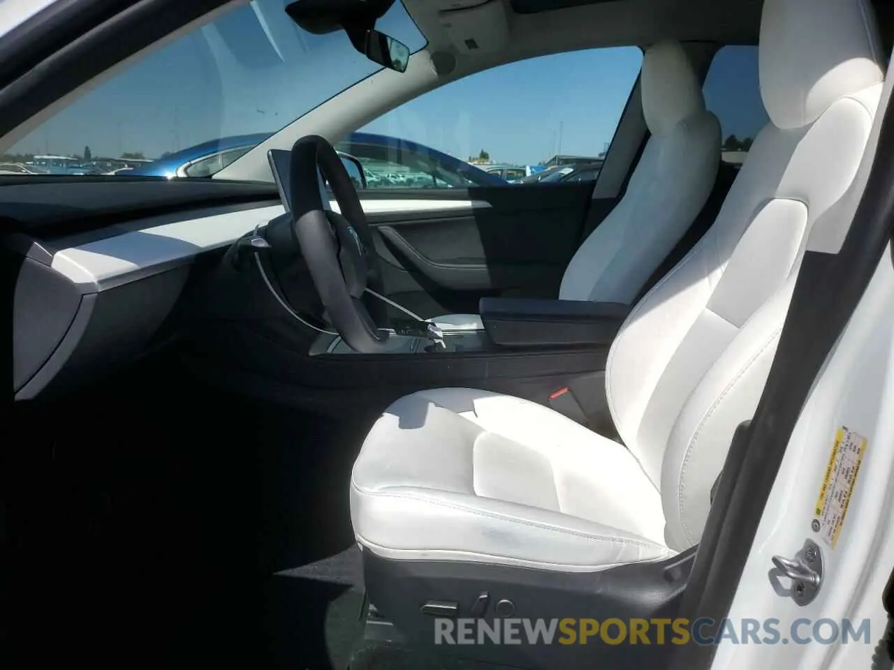 7 fotografías del automóvil dañado 7SAYGDEE1PF903976 TESLA MODEL Y 2023