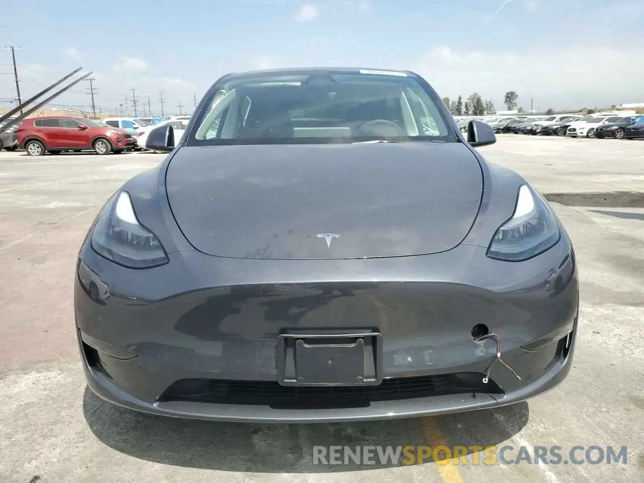 5 fotografías del automóvil dañado 7SAYGDEE1PF912600 TESLA MODEL Y 2023