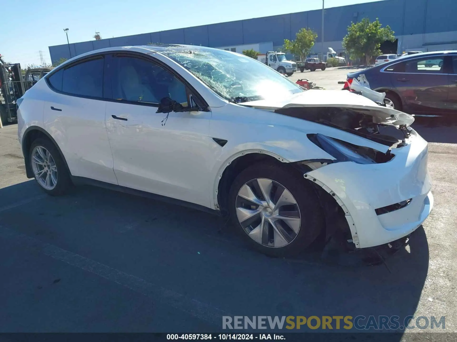 1 fotografías del automóvil dañado 7SAYGDEE1PF920924 TESLA MODEL Y 2023