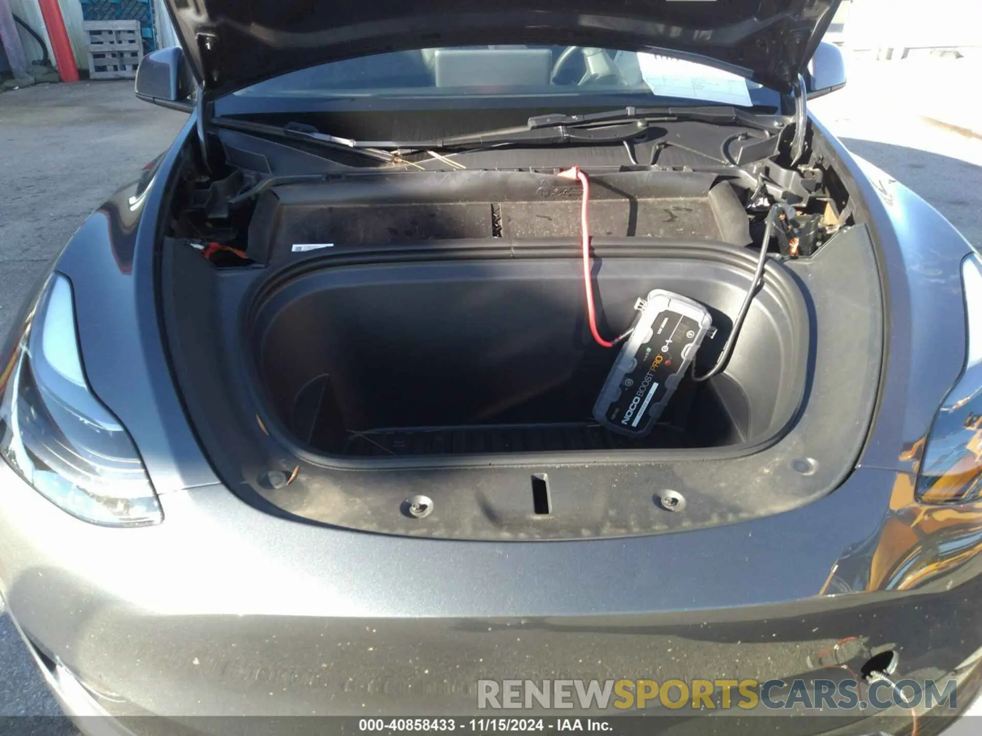 10 fotografías del automóvil dañado 7SAYGDEE1PF921037 TESLA MODEL Y 2023