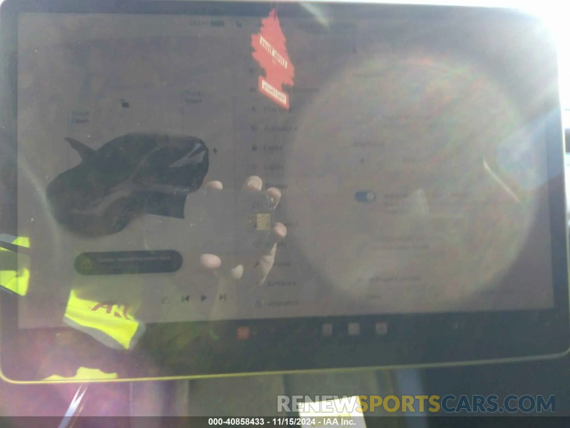 17 fotografías del automóvil dañado 7SAYGDEE1PF921037 TESLA MODEL Y 2023