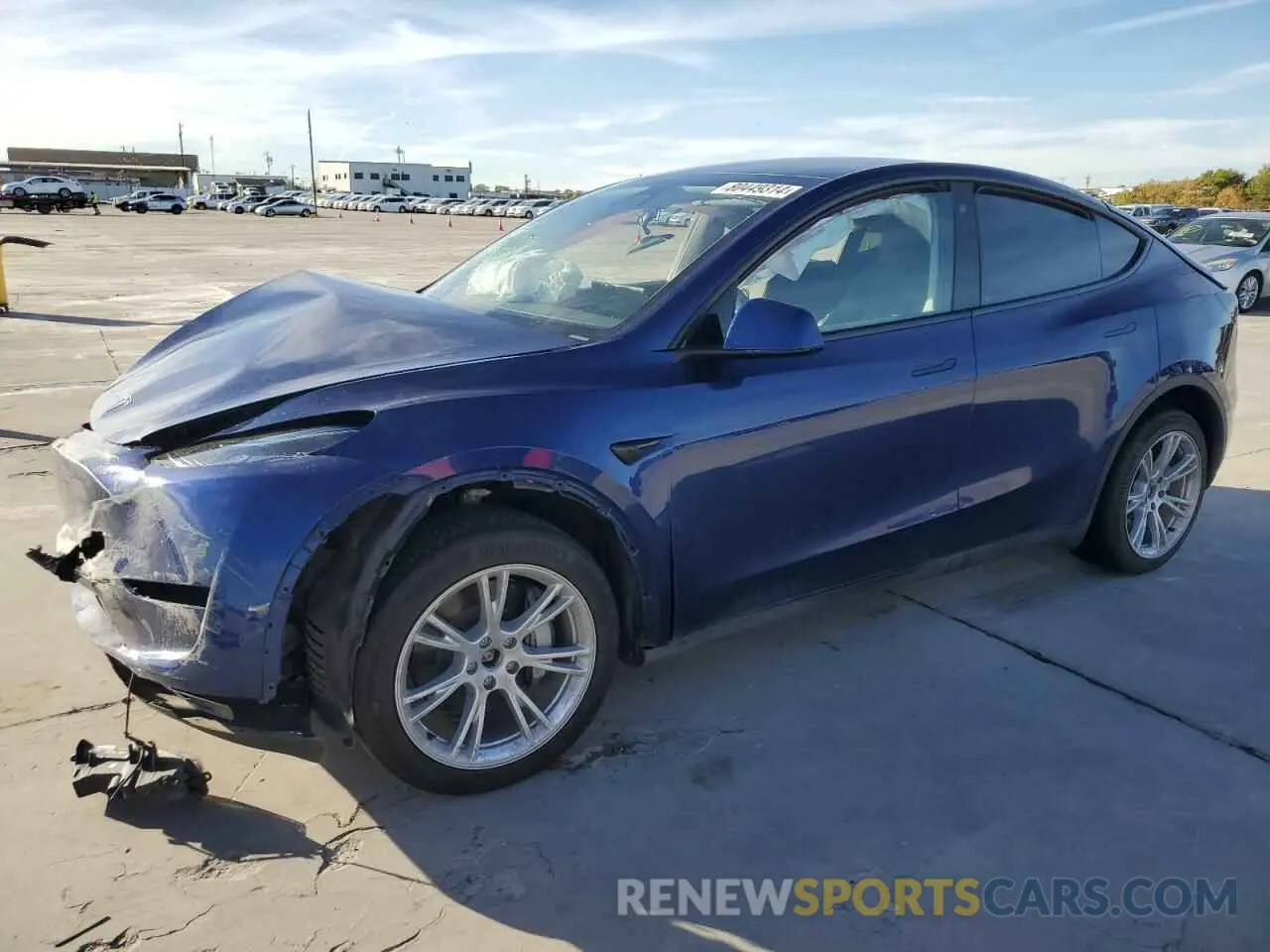 1 fotografías del automóvil dañado 7SAYGDEE2PA029912 TESLA MODEL Y 2023