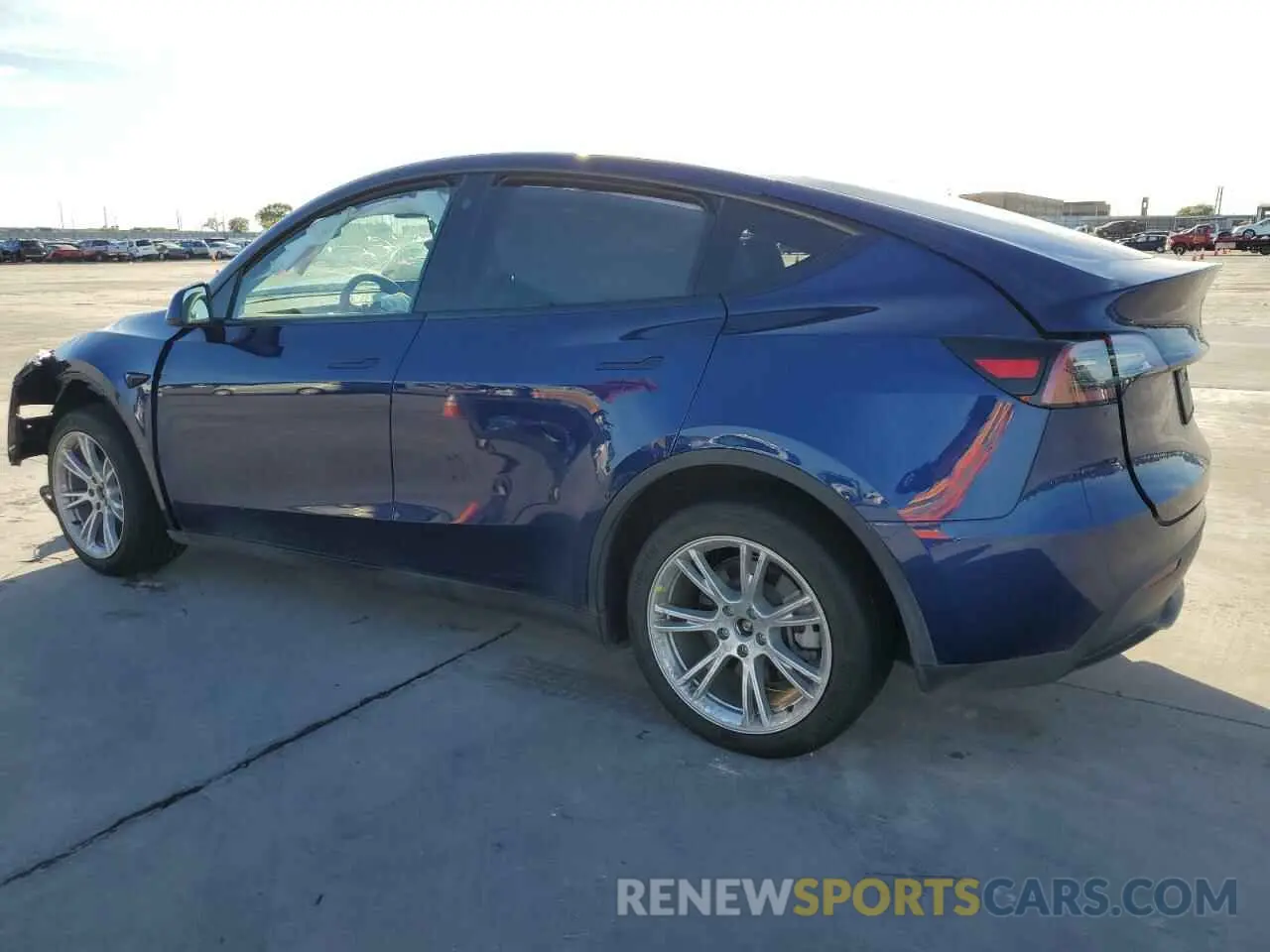 2 fotografías del automóvil dañado 7SAYGDEE2PA029912 TESLA MODEL Y 2023