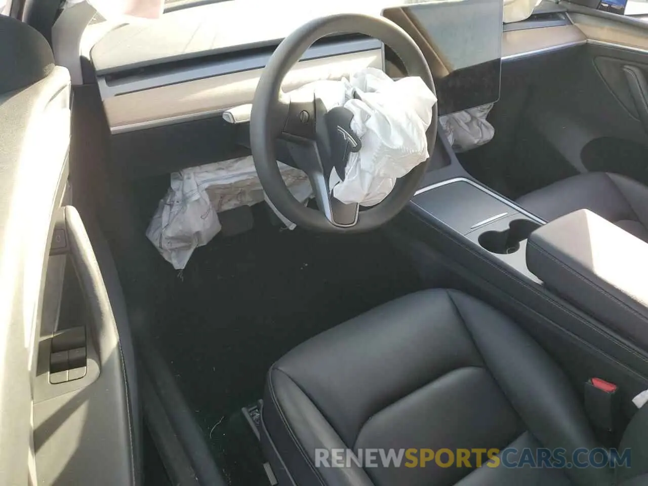 8 fotografías del automóvil dañado 7SAYGDEE2PA029912 TESLA MODEL Y 2023