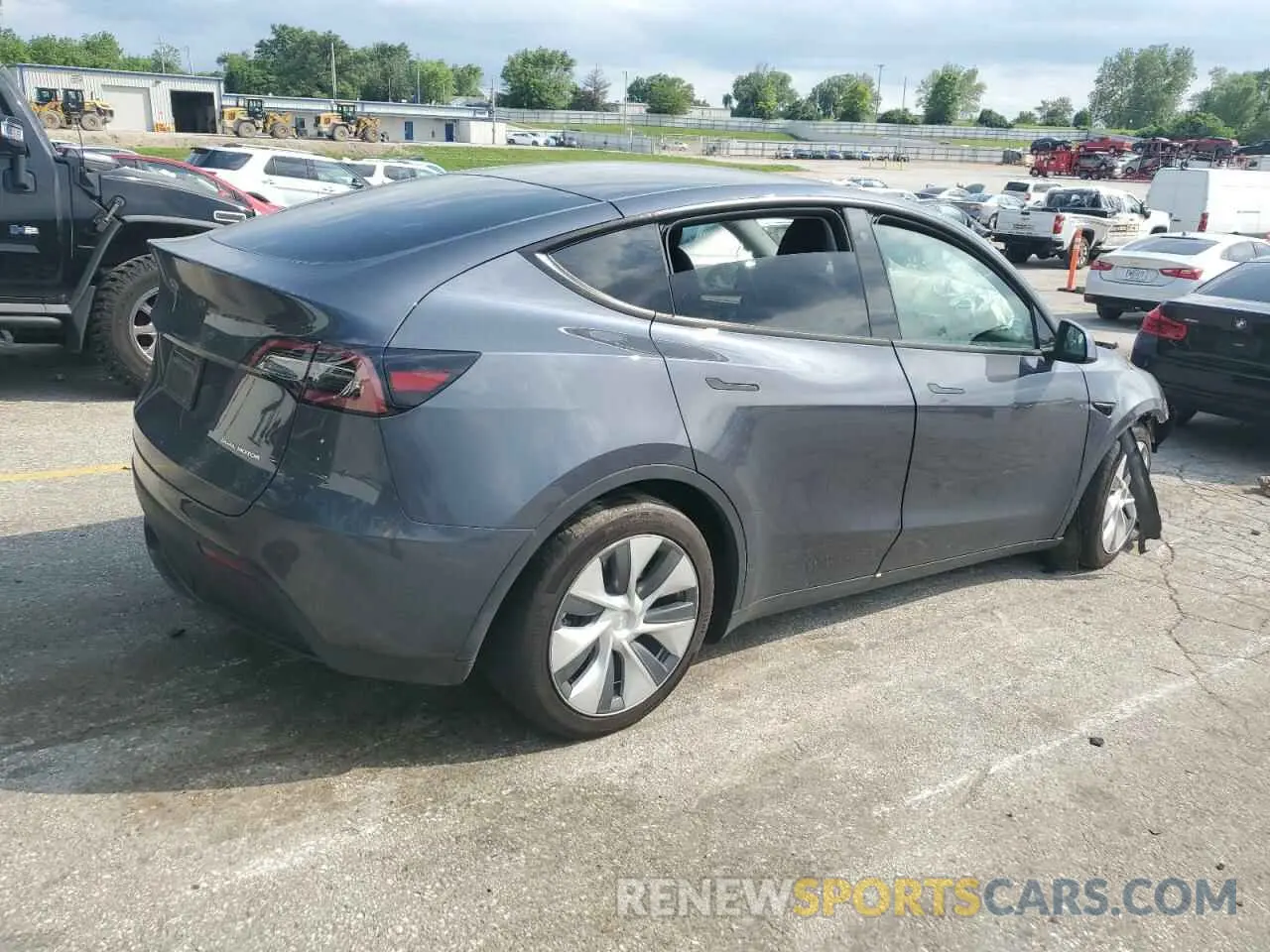 3 fotografías del automóvil dañado 7SAYGDEE2PA041350 TESLA MODEL Y 2023