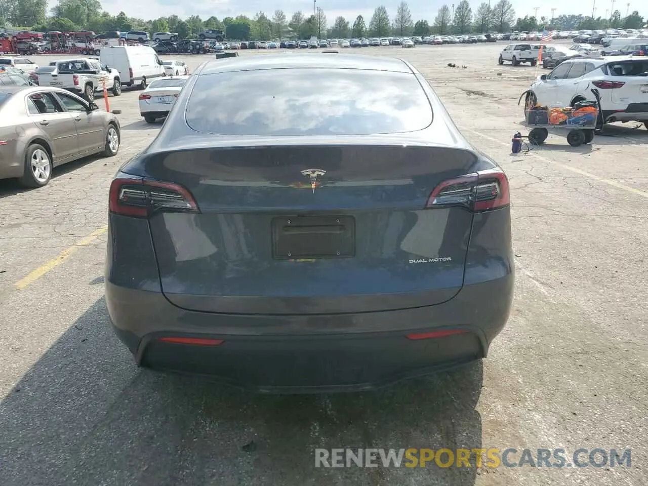 6 fotografías del automóvil dañado 7SAYGDEE2PA041350 TESLA MODEL Y 2023