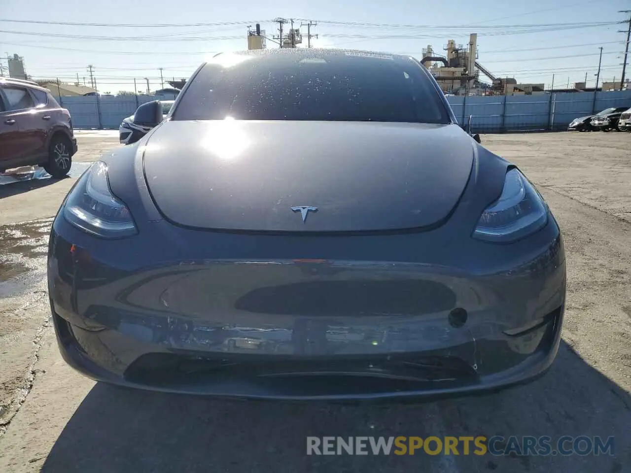 5 fotografías del automóvil dañado 7SAYGDEE2PA047794 TESLA MODEL Y 2023