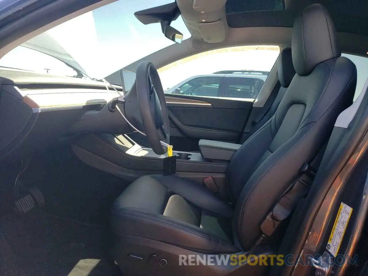7 fotografías del automóvil dañado 7SAYGDEE2PA047794 TESLA MODEL Y 2023