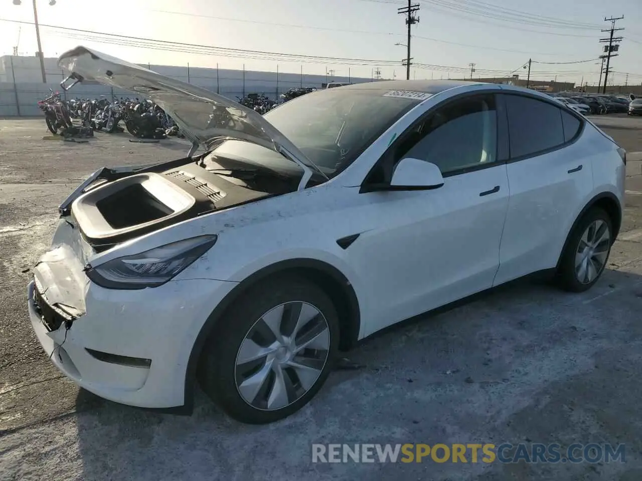 1 fotografías del automóvil dañado 7SAYGDEE2PA063039 TESLA MODEL Y 2023