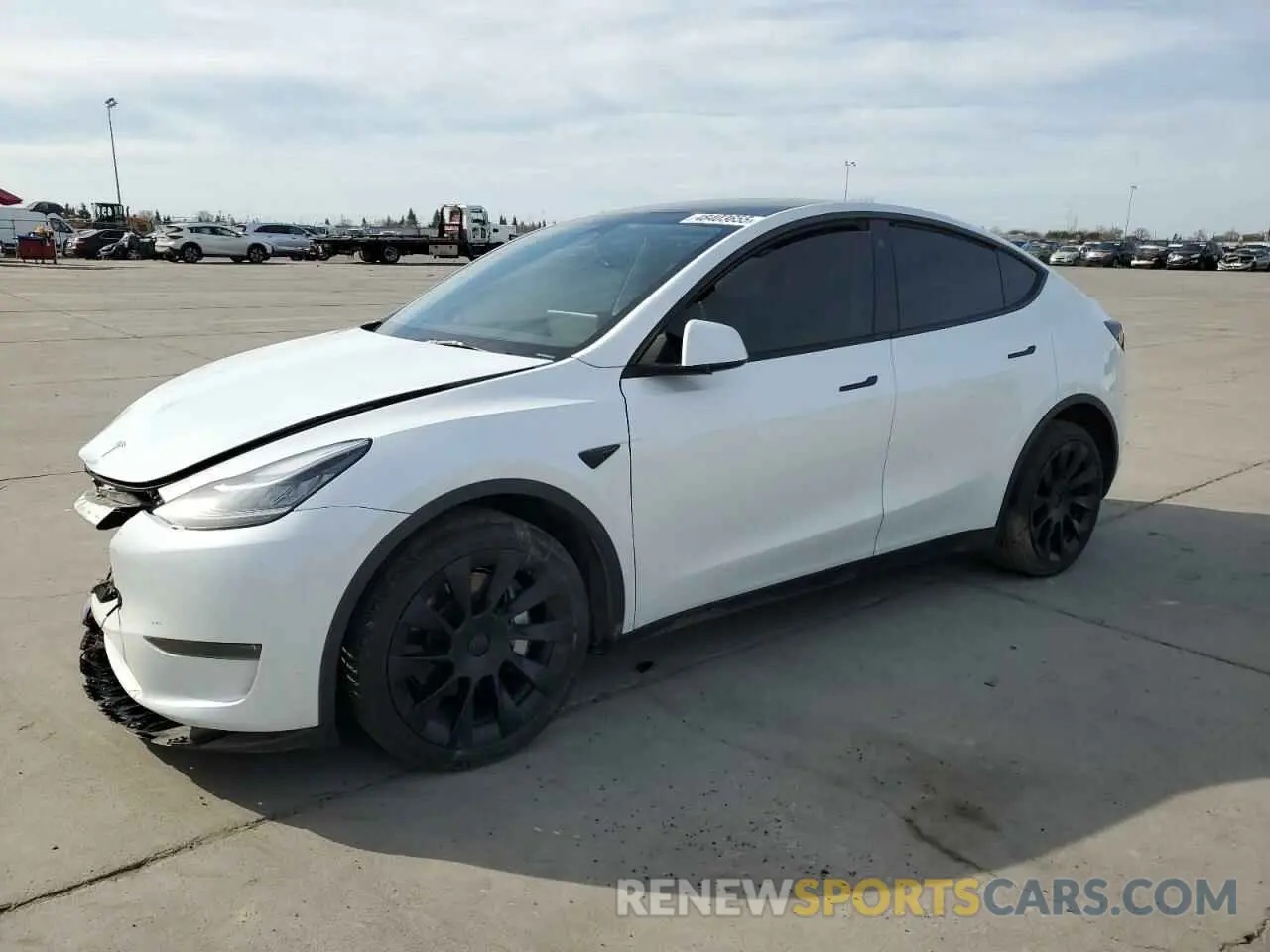 1 fotografías del automóvil dañado 7SAYGDEE2PA065048 TESLA MODEL Y 2023