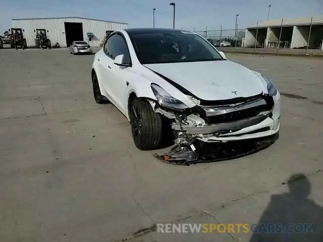 11 fotografías del automóvil dañado 7SAYGDEE2PA065048 TESLA MODEL Y 2023