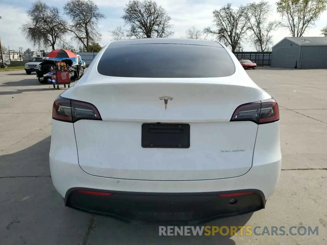 6 fotografías del automóvil dañado 7SAYGDEE2PA065048 TESLA MODEL Y 2023