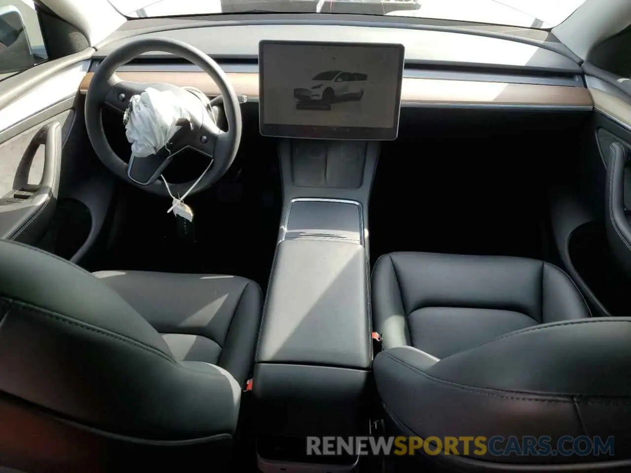 8 fotografías del automóvil dañado 7SAYGDEE2PA065048 TESLA MODEL Y 2023