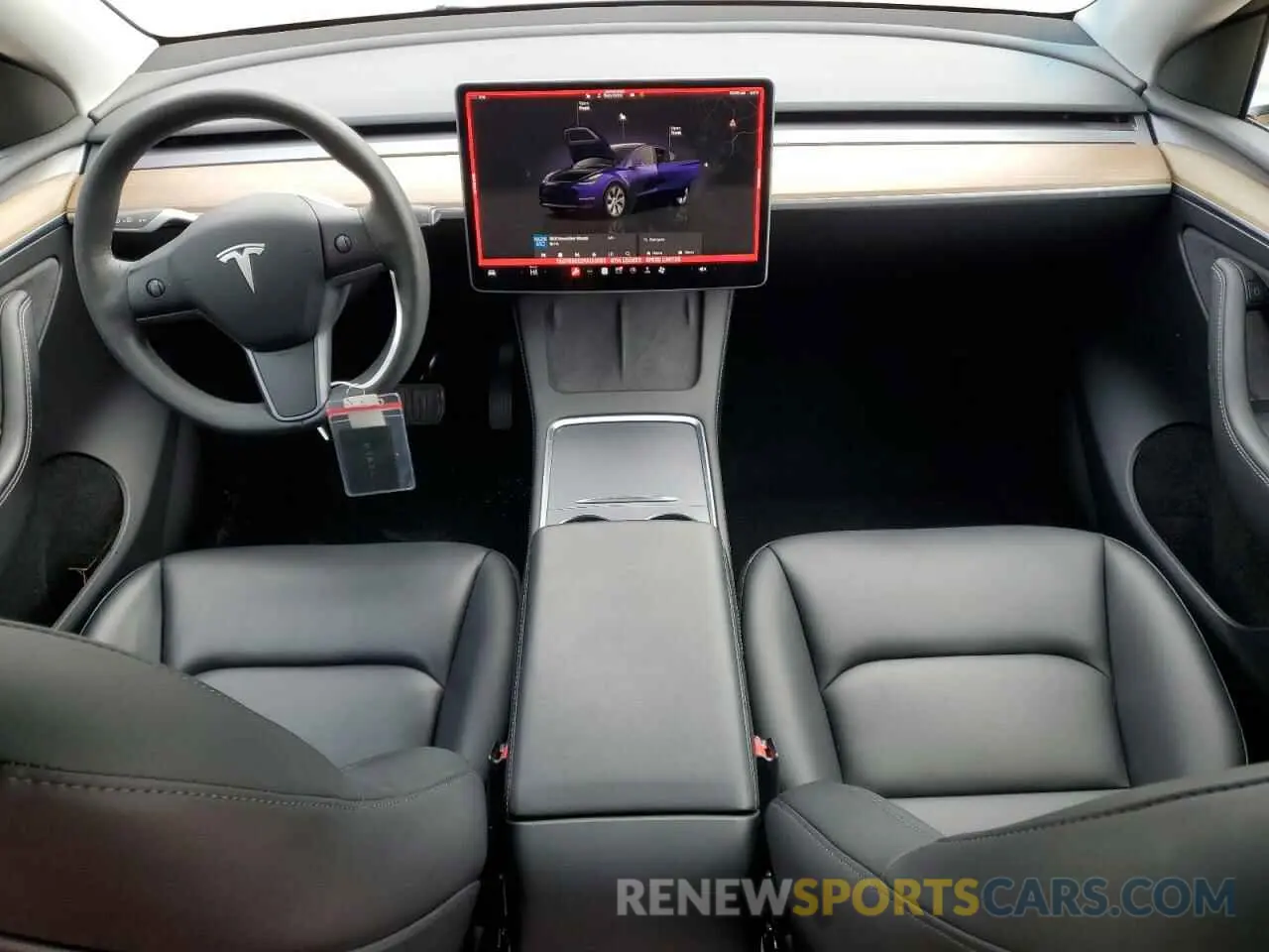 8 fotografías del automóvil dañado 7SAYGDEE2PA103555 TESLA MODEL Y 2023