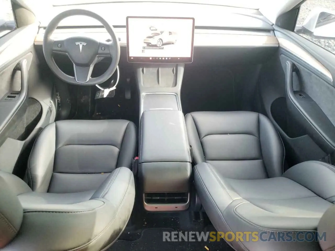 8 fotografías del automóvil dañado 7SAYGDEE2PA115480 TESLA MODEL Y 2023