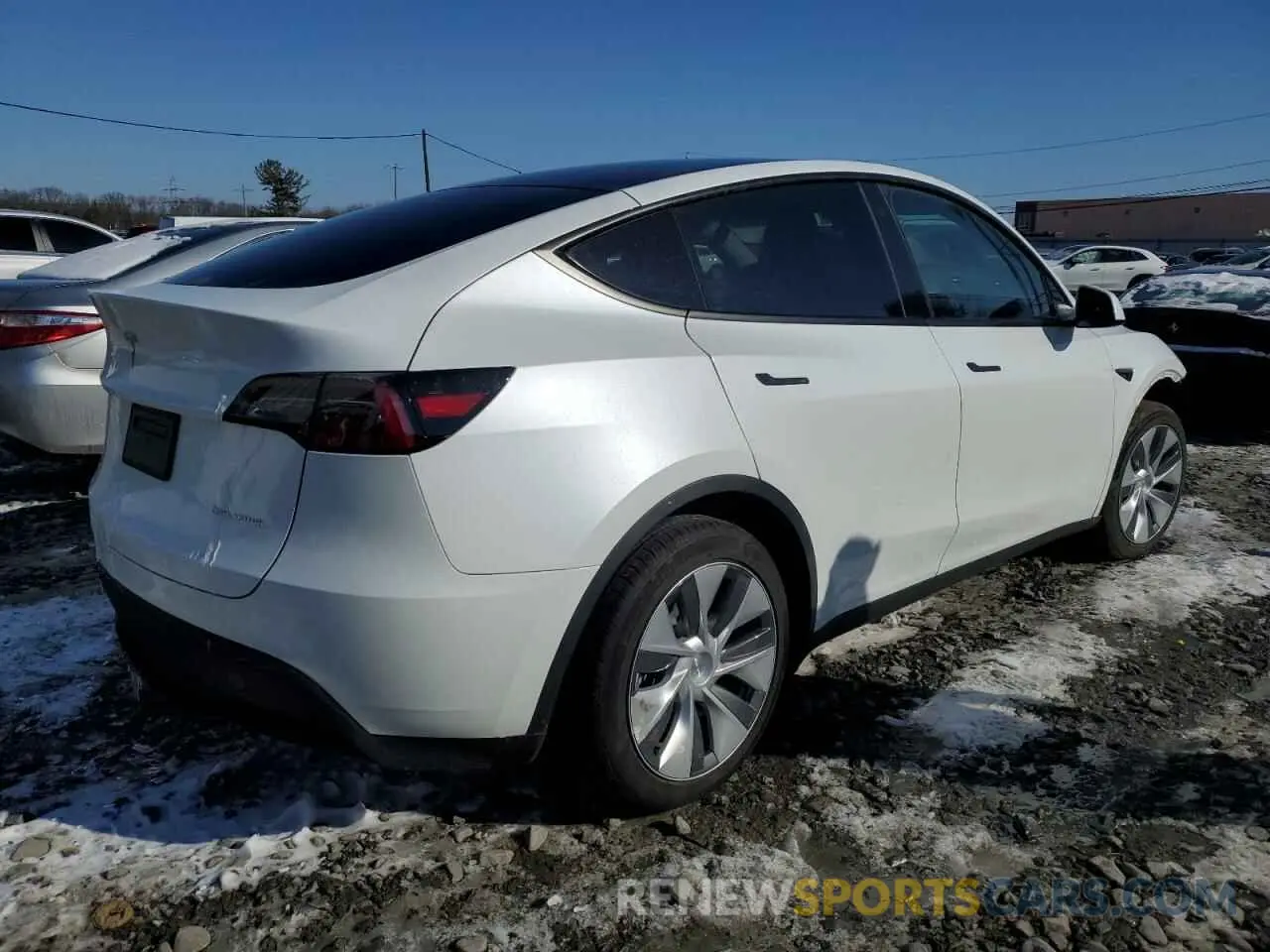 3 fotografías del automóvil dañado 7SAYGDEE2PA121358 TESLA MODEL Y 2023