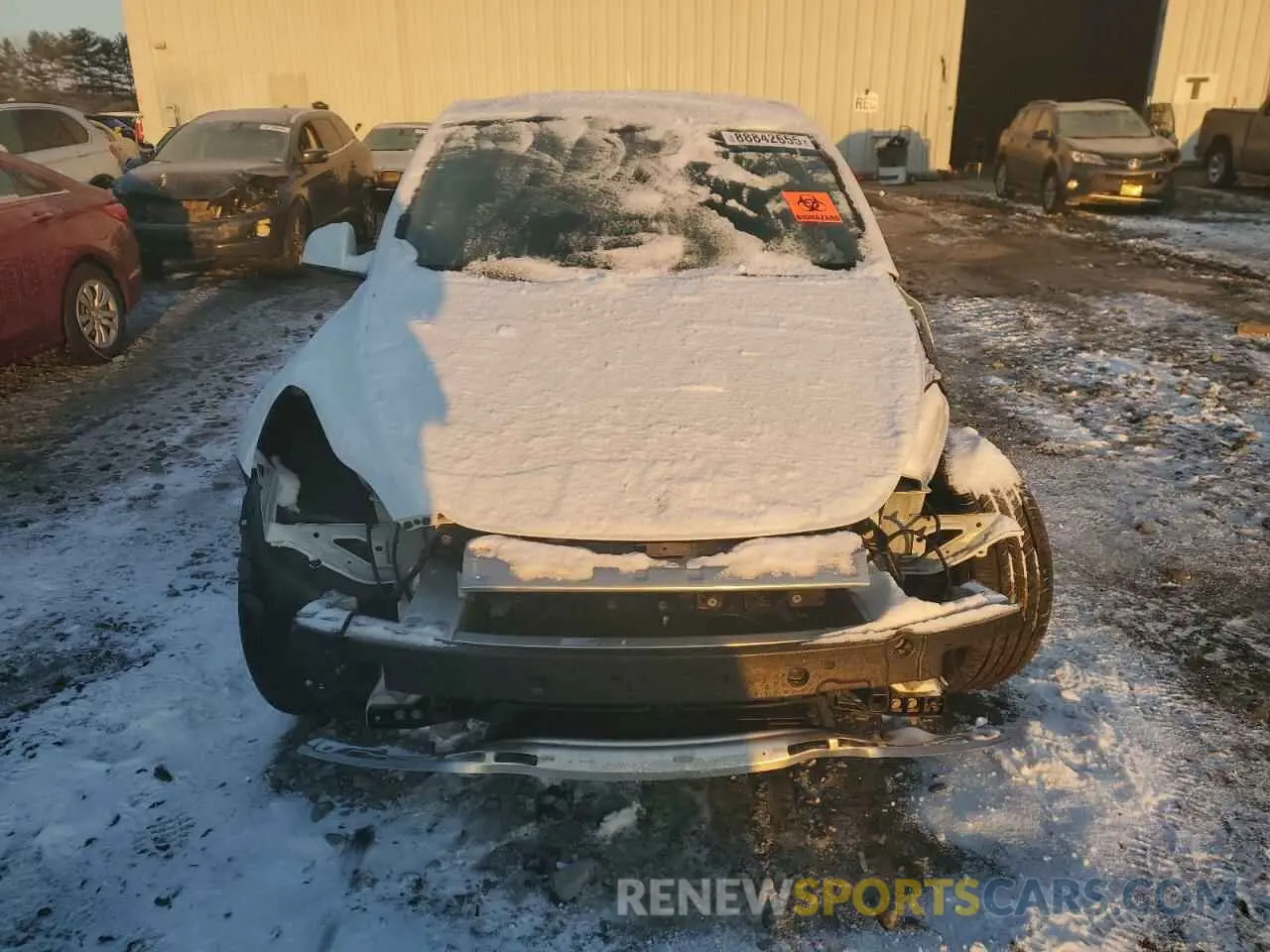 5 fotografías del automóvil dañado 7SAYGDEE2PA121358 TESLA MODEL Y 2023
