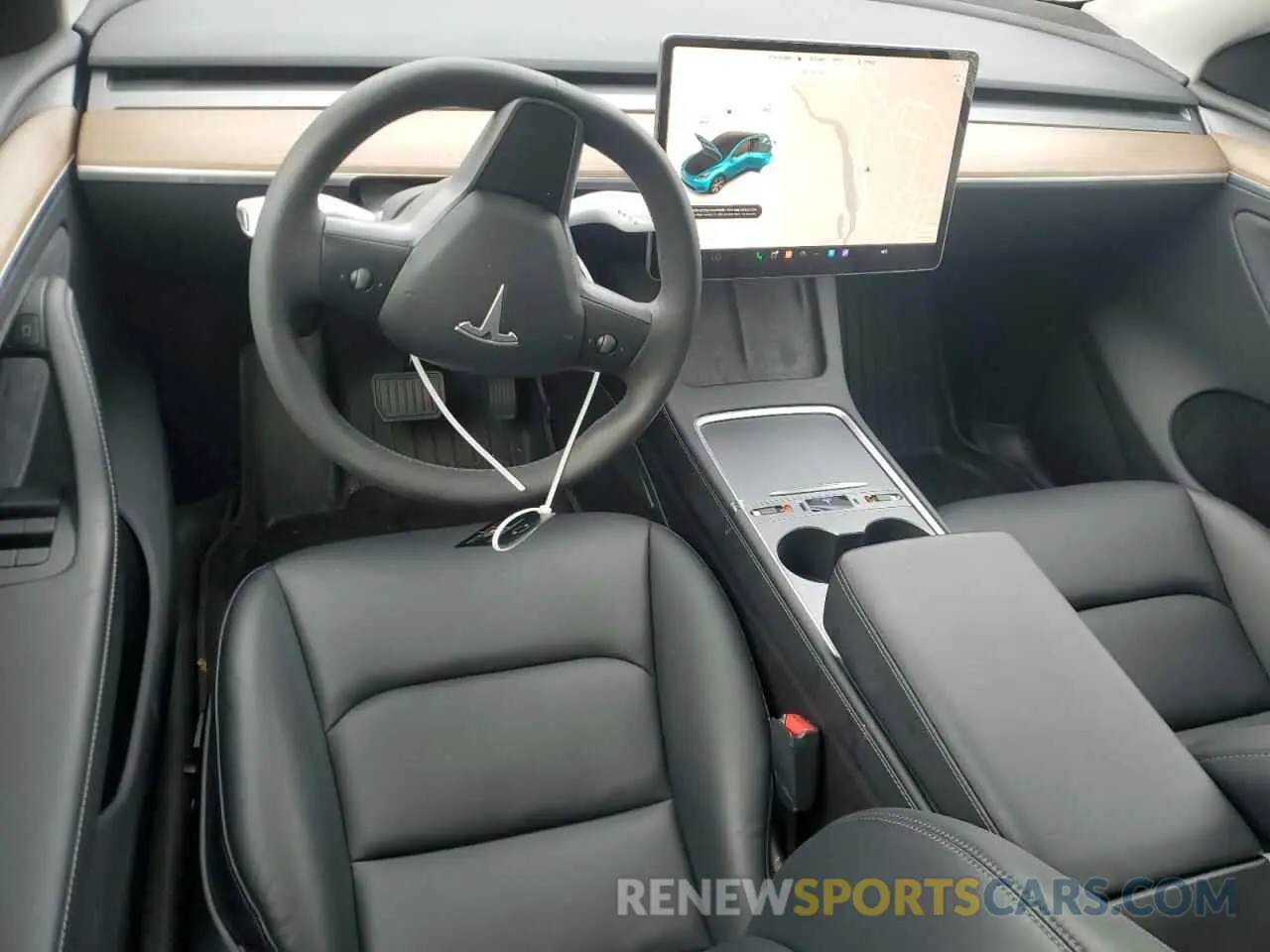 8 fotografías del automóvil dañado 7SAYGDEE2PA129976 TESLA MODEL Y 2023