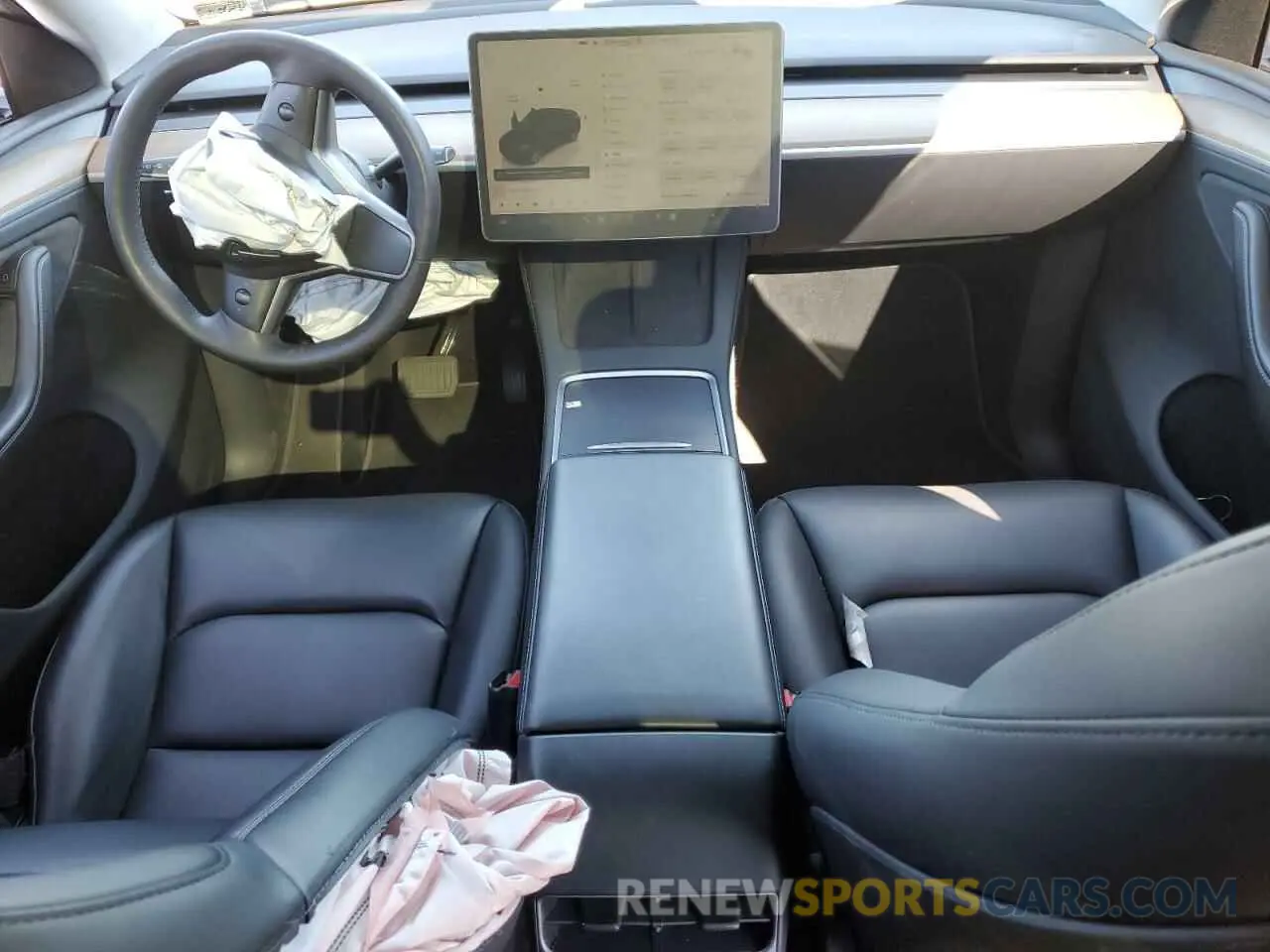 8 fotografías del automóvil dañado 7SAYGDEE2PA142744 TESLA MODEL Y 2023
