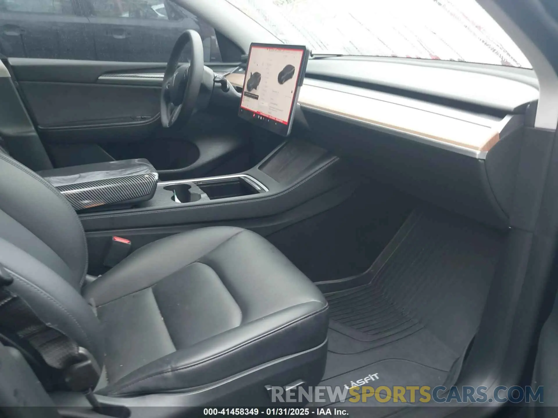5 fotografías del automóvil dañado 7SAYGDEE2PA143361 TESLA MODEL Y 2023