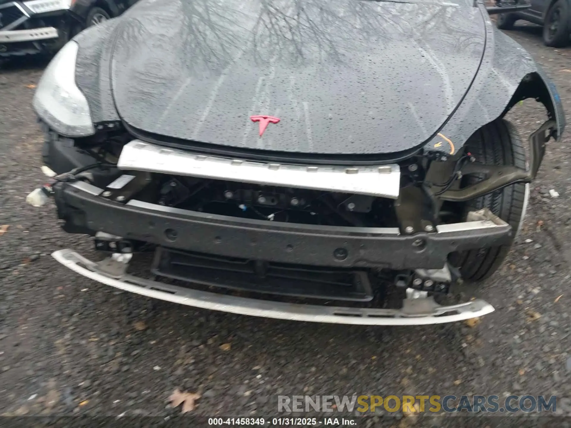 6 fotografías del automóvil dañado 7SAYGDEE2PA143361 TESLA MODEL Y 2023