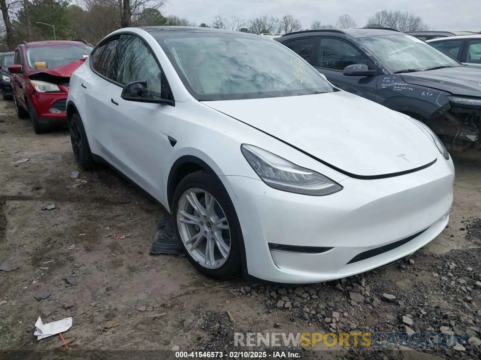 1 fotografías del automóvil dañado 7SAYGDEE2PA145398 TESLA MODEL Y 2023