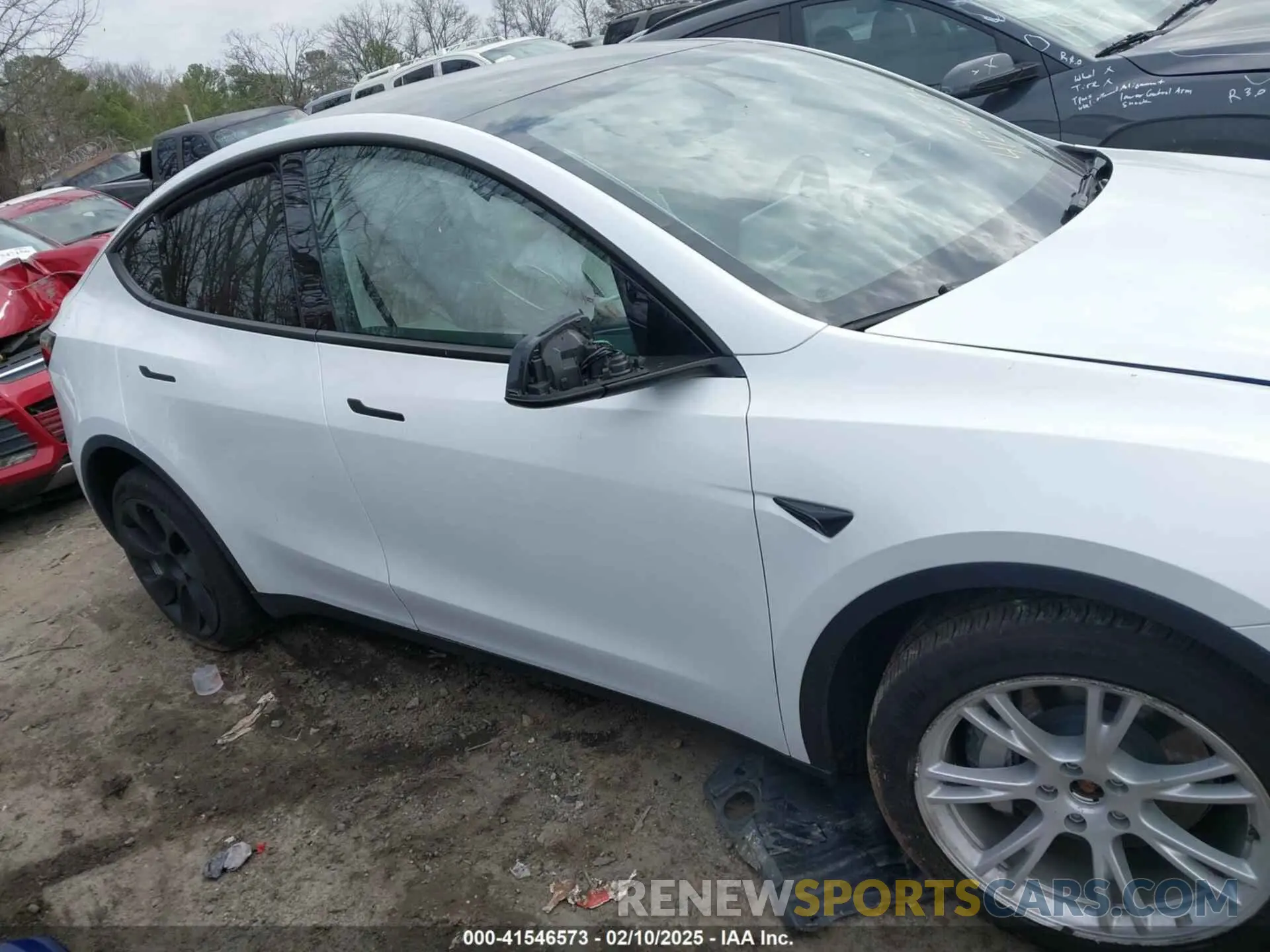 12 fotografías del automóvil dañado 7SAYGDEE2PA145398 TESLA MODEL Y 2023