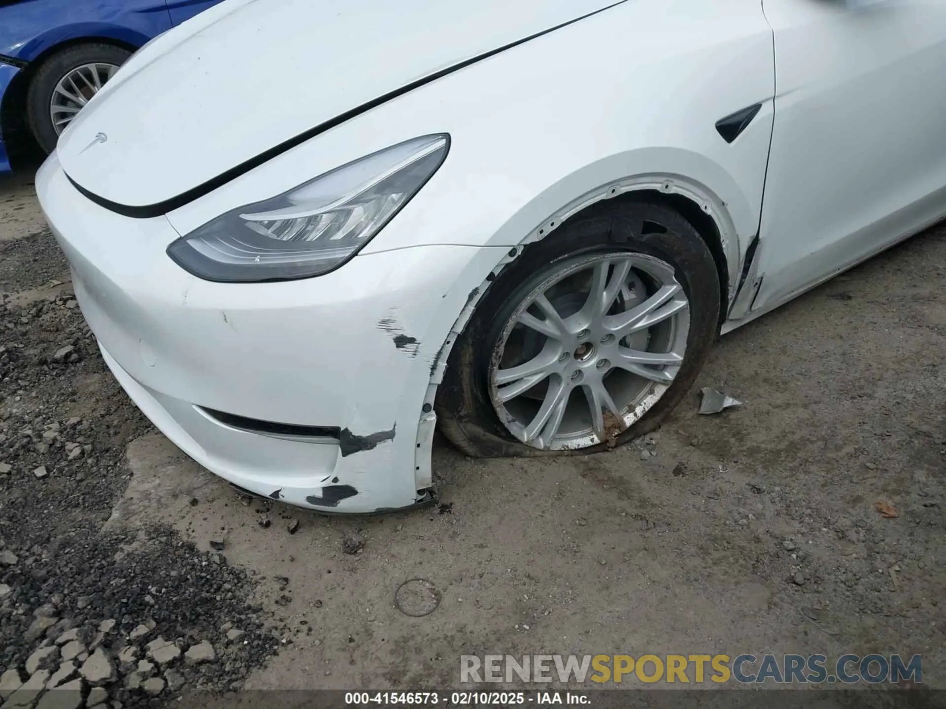 6 fotografías del automóvil dañado 7SAYGDEE2PA145398 TESLA MODEL Y 2023