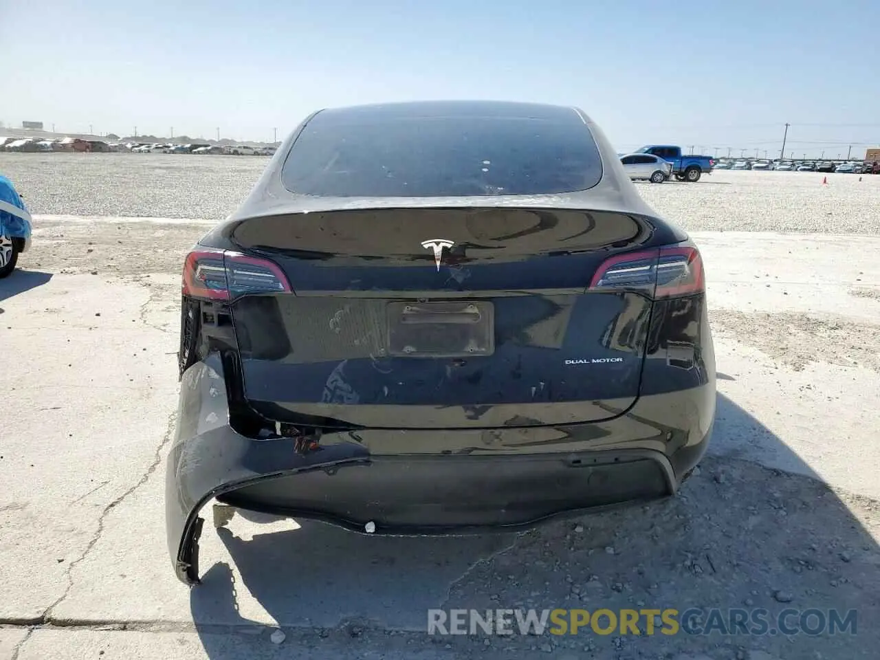 6 fotografías del automóvil dañado 7SAYGDEE2PA156384 TESLA MODEL Y 2023