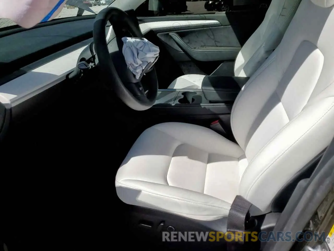 7 fotografías del automóvil dañado 7SAYGDEE2PA156384 TESLA MODEL Y 2023