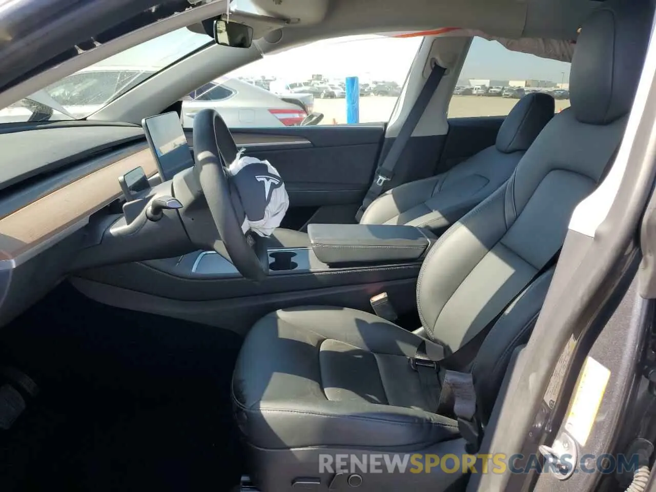 7 fotografías del automóvil dañado 7SAYGDEE2PA164405 TESLA MODEL Y 2023