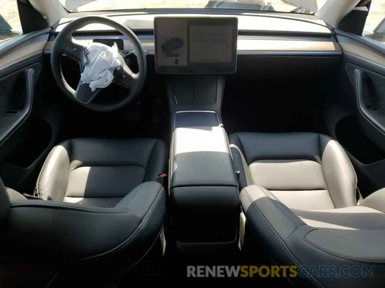 8 fotografías del automóvil dañado 7SAYGDEE2PA164405 TESLA MODEL Y 2023