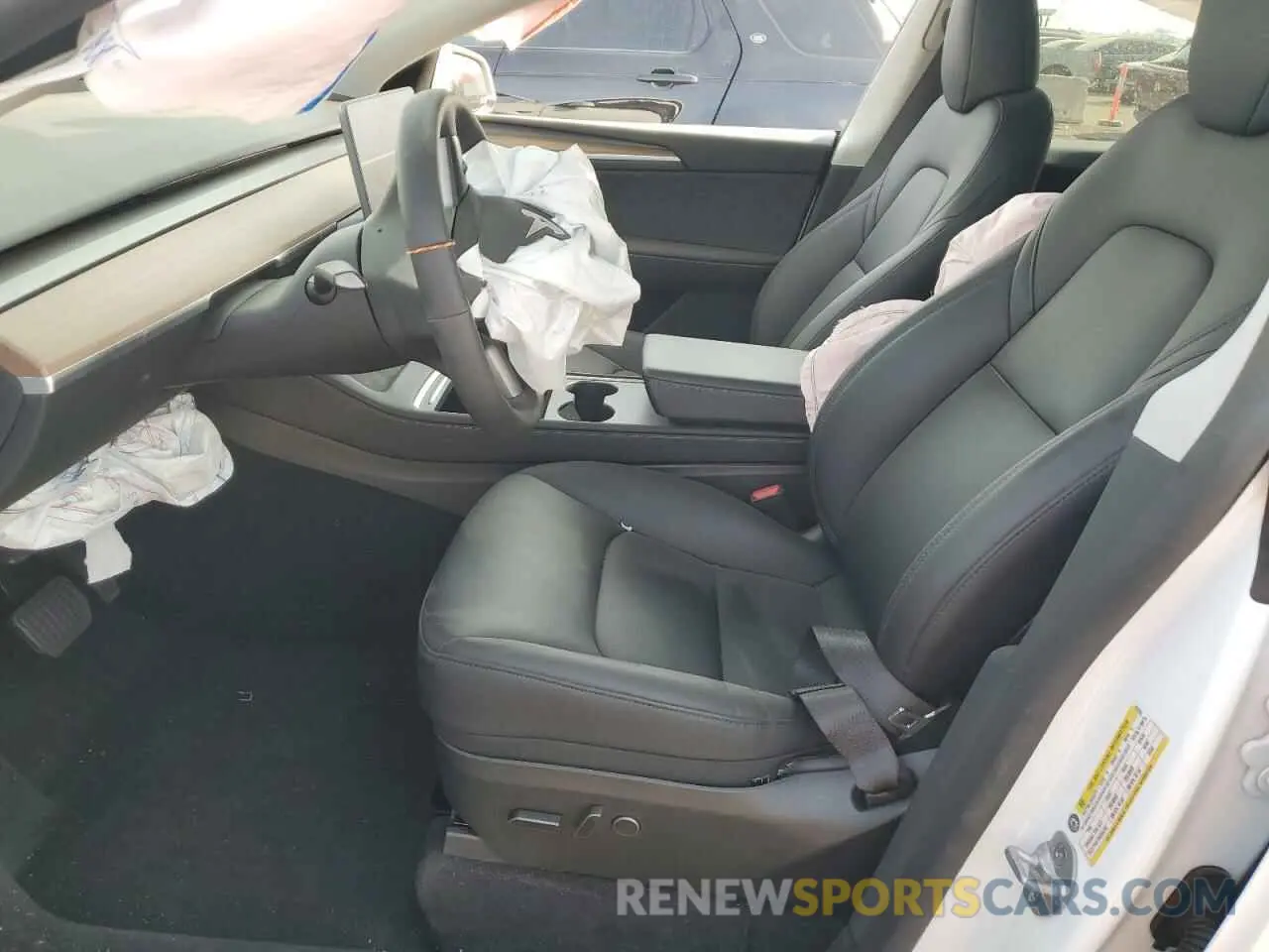 7 fotografías del automóvil dañado 7SAYGDEE2PA165795 TESLA MODEL Y 2023