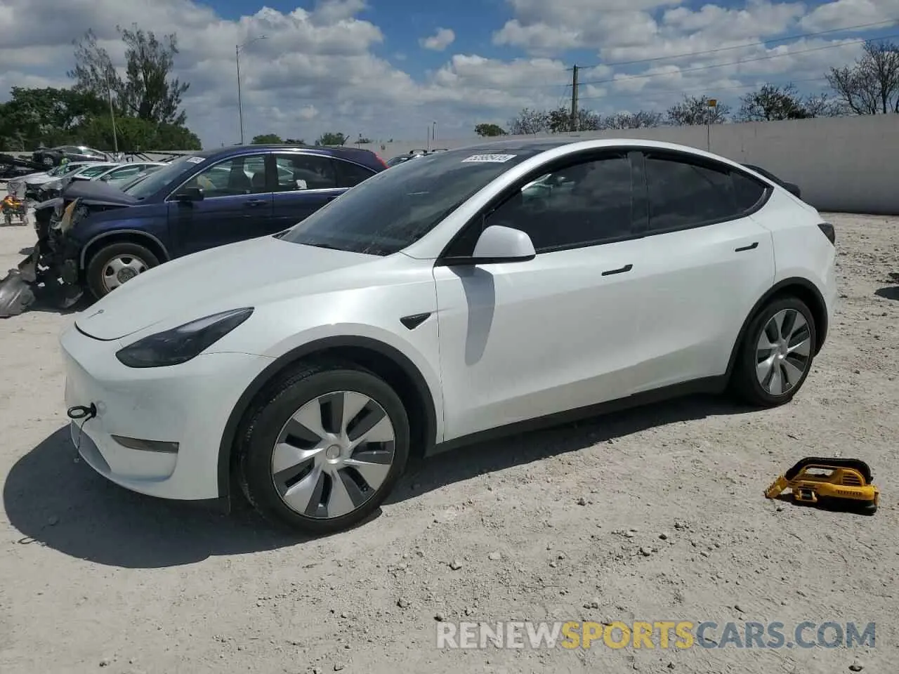 1 fotografías del automóvil dañado 7SAYGDEE2PF604318 TESLA MODEL Y 2023