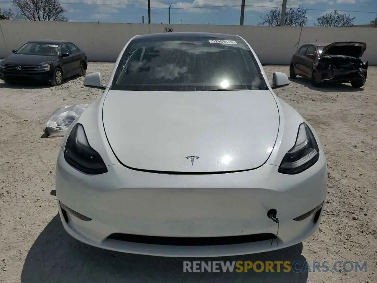 5 fotografías del automóvil dañado 7SAYGDEE2PF604318 TESLA MODEL Y 2023