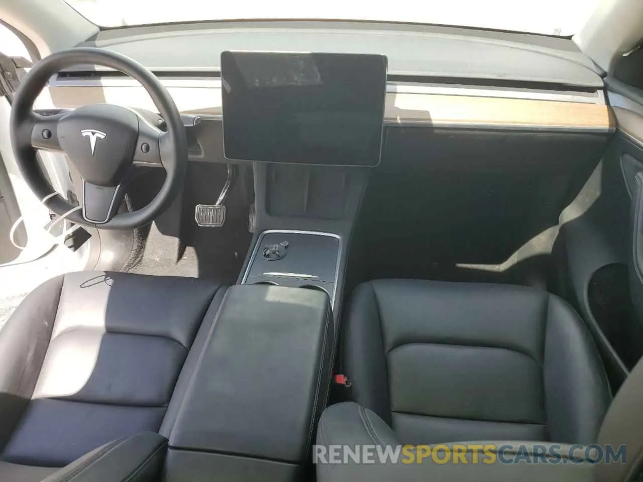 8 fotografías del automóvil dañado 7SAYGDEE2PF604318 TESLA MODEL Y 2023