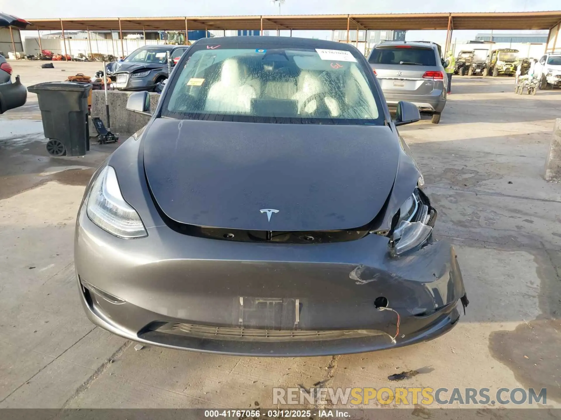 12 fotografías del automóvil dañado 7SAYGDEE2PF609969 TESLA MODEL Y 2023