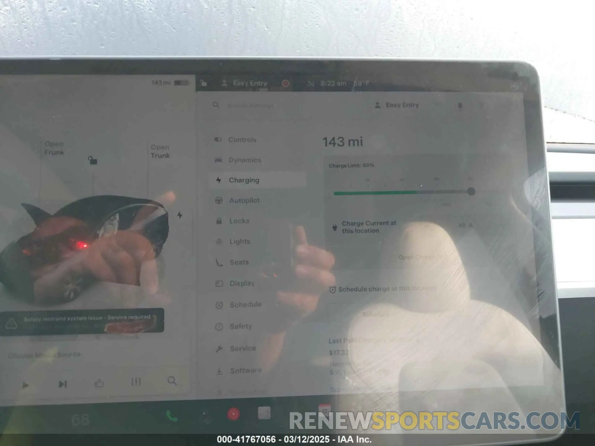 17 fotografías del automóvil dañado 7SAYGDEE2PF609969 TESLA MODEL Y 2023