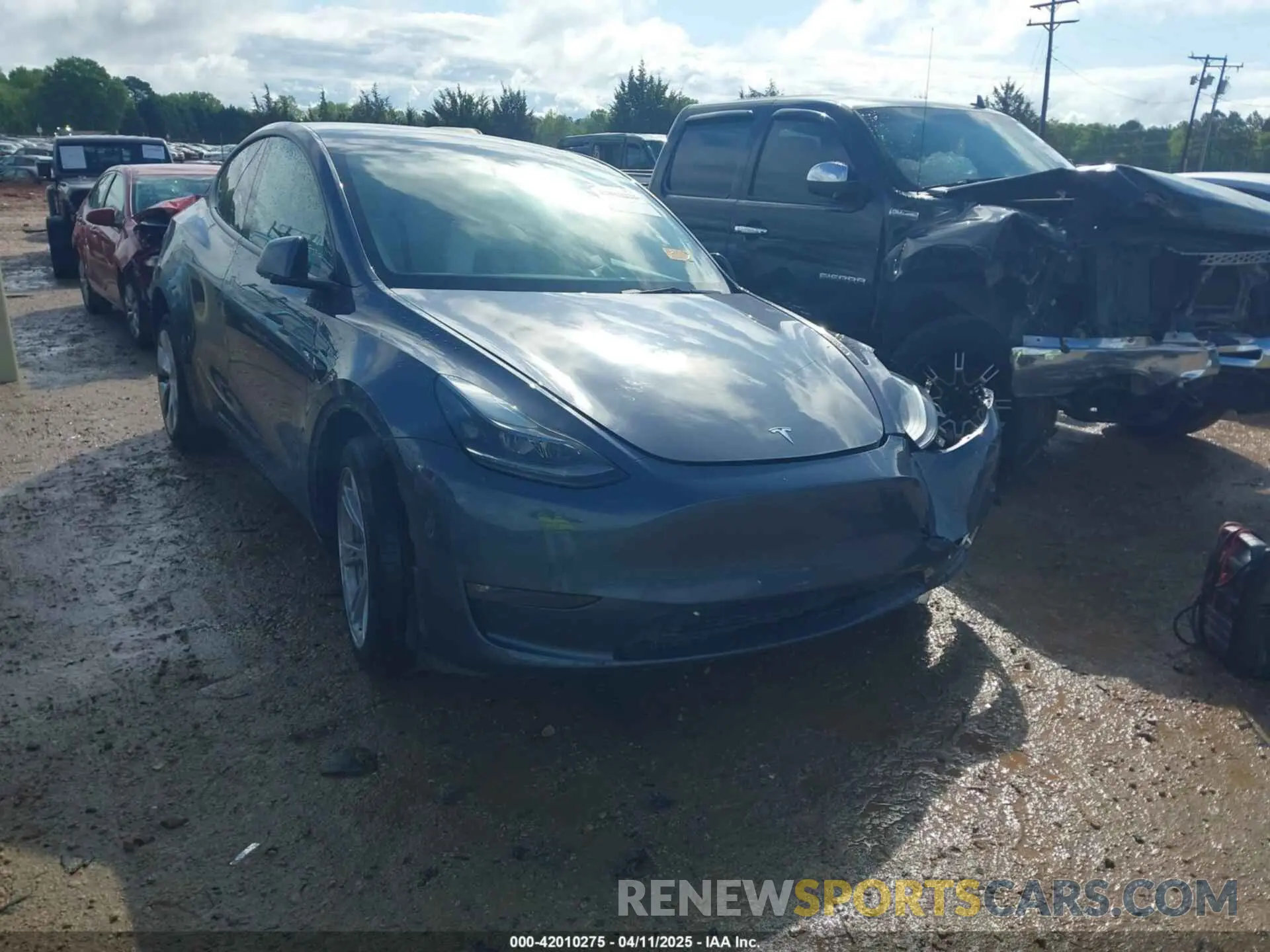 1 fotografías del automóvil dañado 7SAYGDEE2PF674286 TESLA MODEL Y 2023