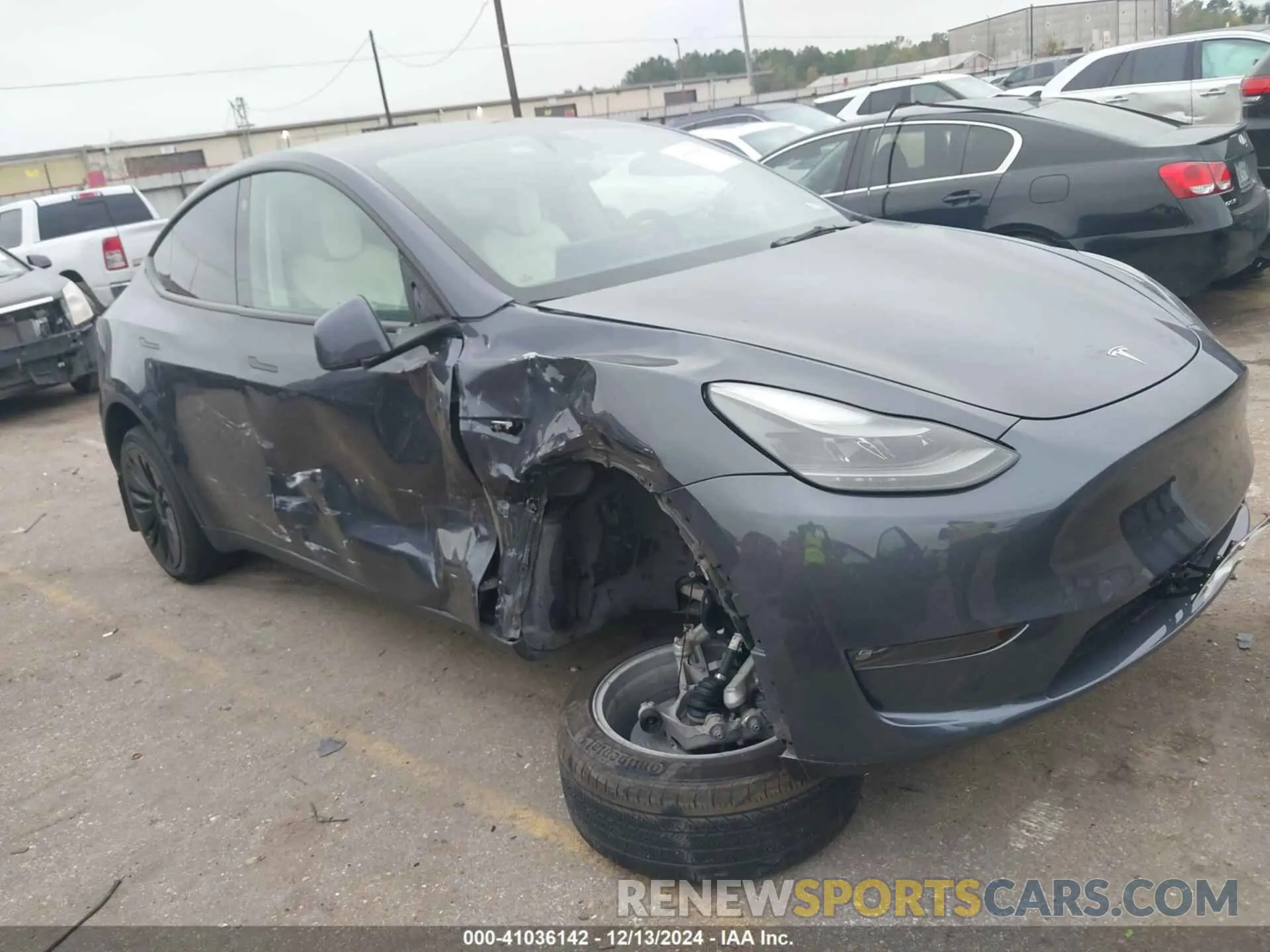 1 fotografías del automóvil dañado 7SAYGDEE2PF687541 TESLA MODEL Y 2023