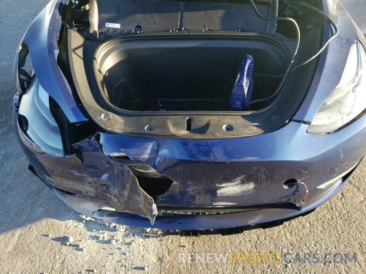 12 fotografías del automóvil dañado 7SAYGDEE2PF688592 TESLA MODEL Y 2023
