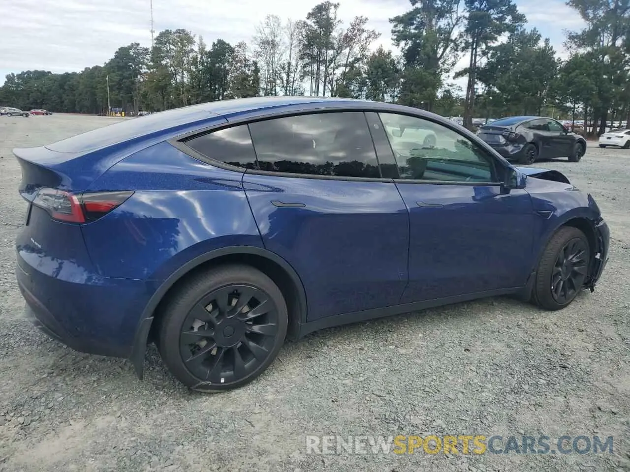 3 fotografías del automóvil dañado 7SAYGDEE2PF688592 TESLA MODEL Y 2023