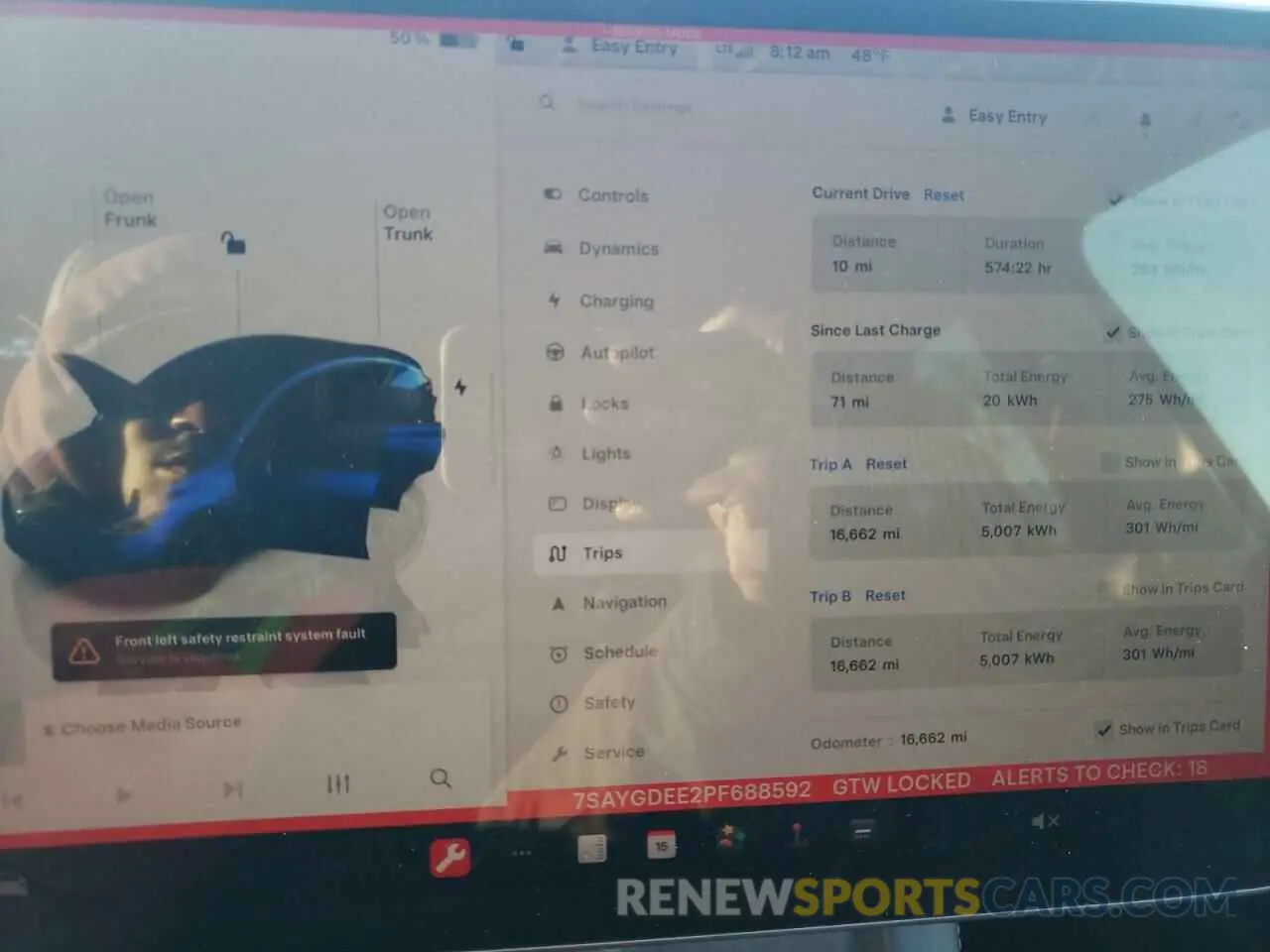 9 fotografías del automóvil dañado 7SAYGDEE2PF688592 TESLA MODEL Y 2023