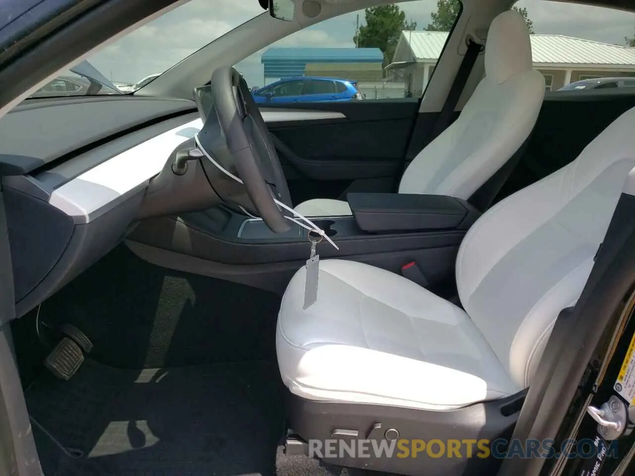 7 fotografías del automóvil dañado 7SAYGDEE2PF750444 TESLA MODEL Y 2023