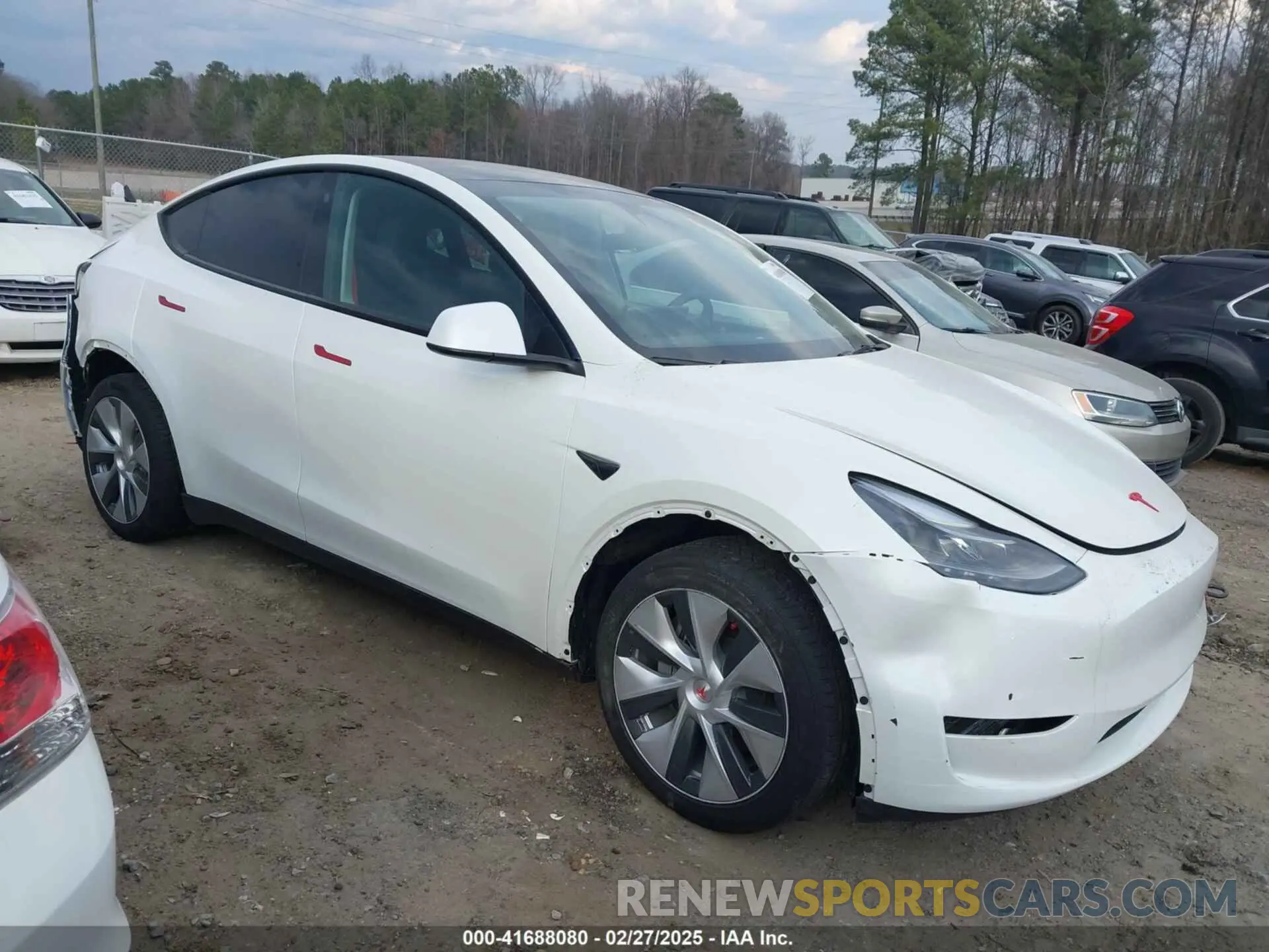 1 fotografías del automóvil dañado 7SAYGDEE2PF765395 TESLA MODEL Y 2023