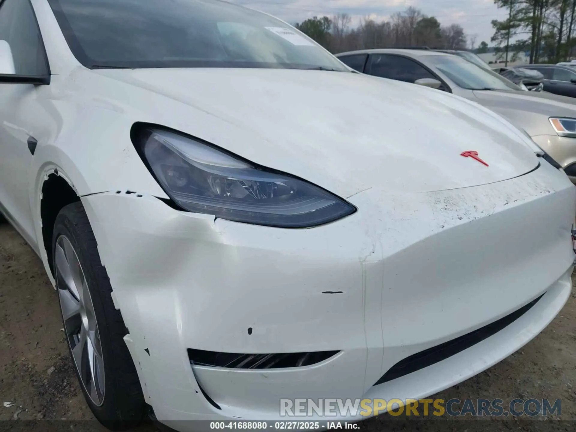 21 fotografías del automóvil dañado 7SAYGDEE2PF765395 TESLA MODEL Y 2023