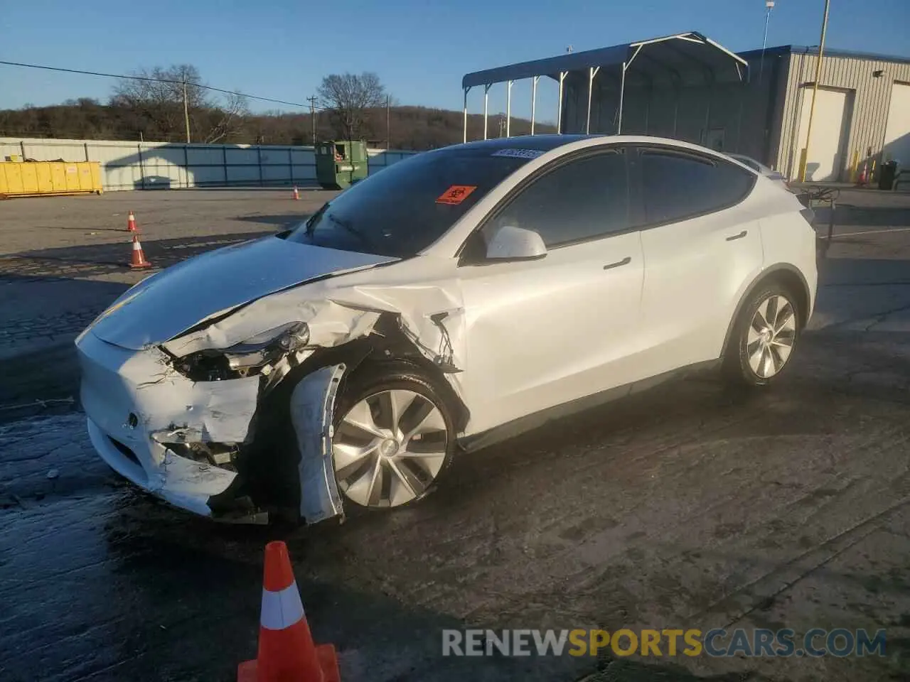 1 fotografías del automóvil dañado 7SAYGDEE2PF784609 TESLA MODEL Y 2023