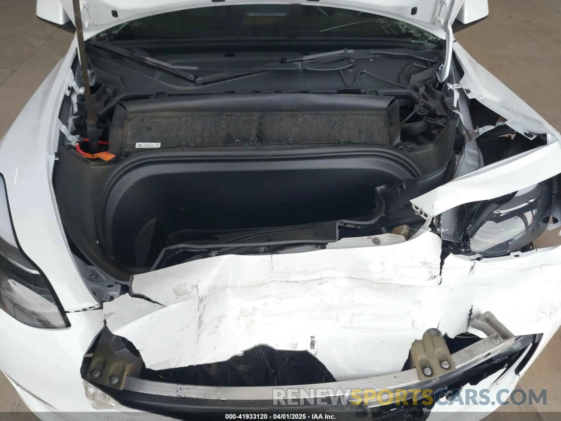 10 fotografías del automóvil dañado 7SAYGDEE2PF834036 TESLA MODEL Y 2023