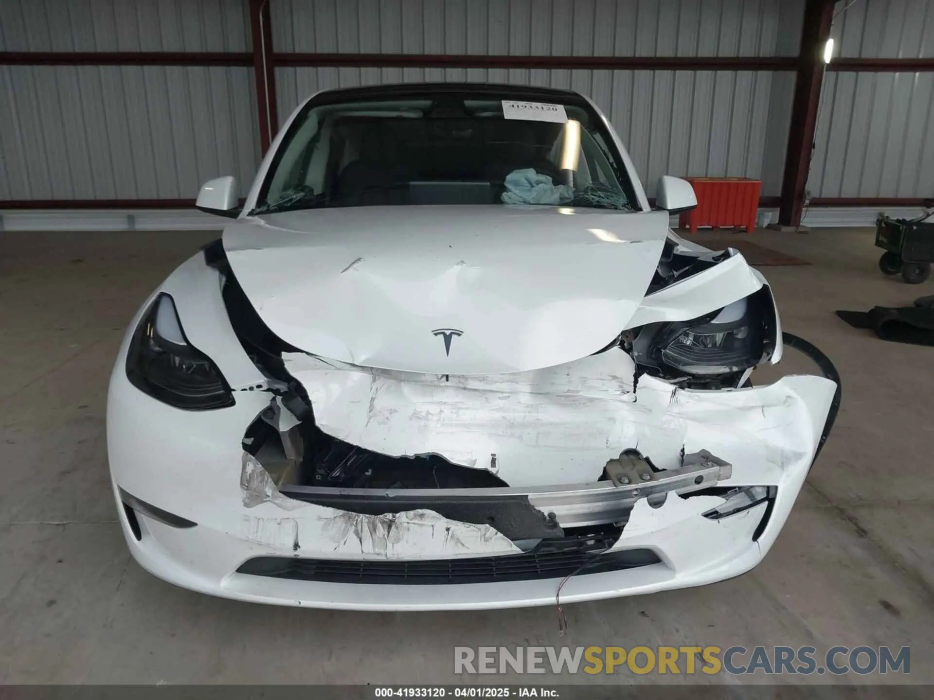 13 fotografías del automóvil dañado 7SAYGDEE2PF834036 TESLA MODEL Y 2023